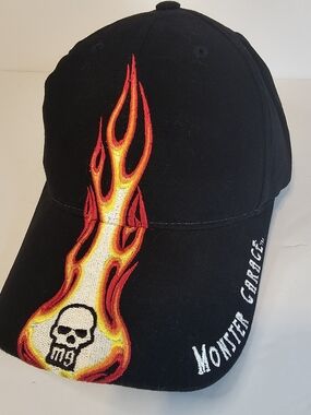 Y2K H3 Sportgear Black Monster Garage Strapback Hat